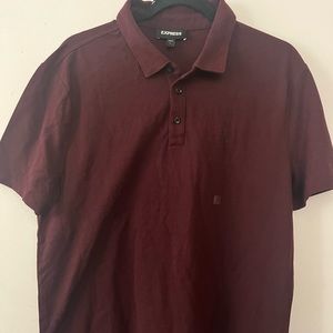 New Polo Express Luxe solid Burgundy Large L fancy